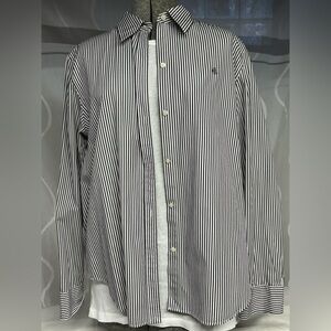 Ralph Lauren Striped Black and White Shirt/Blouse